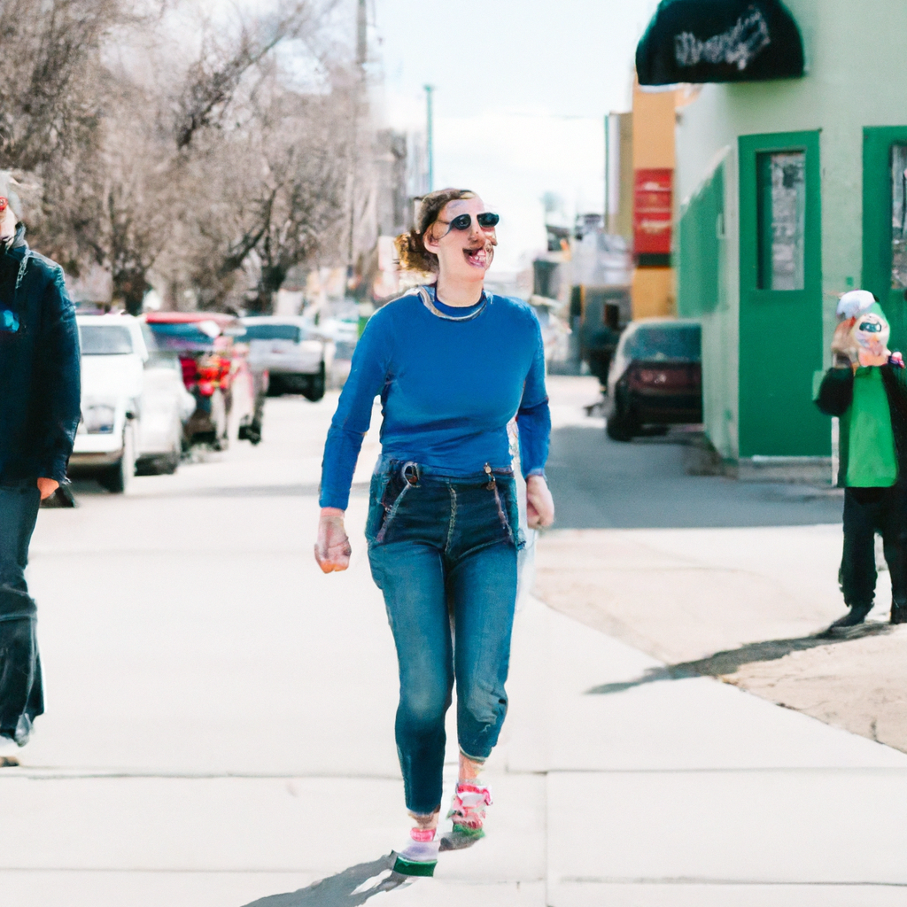 Group trying a playful city micro-adventure